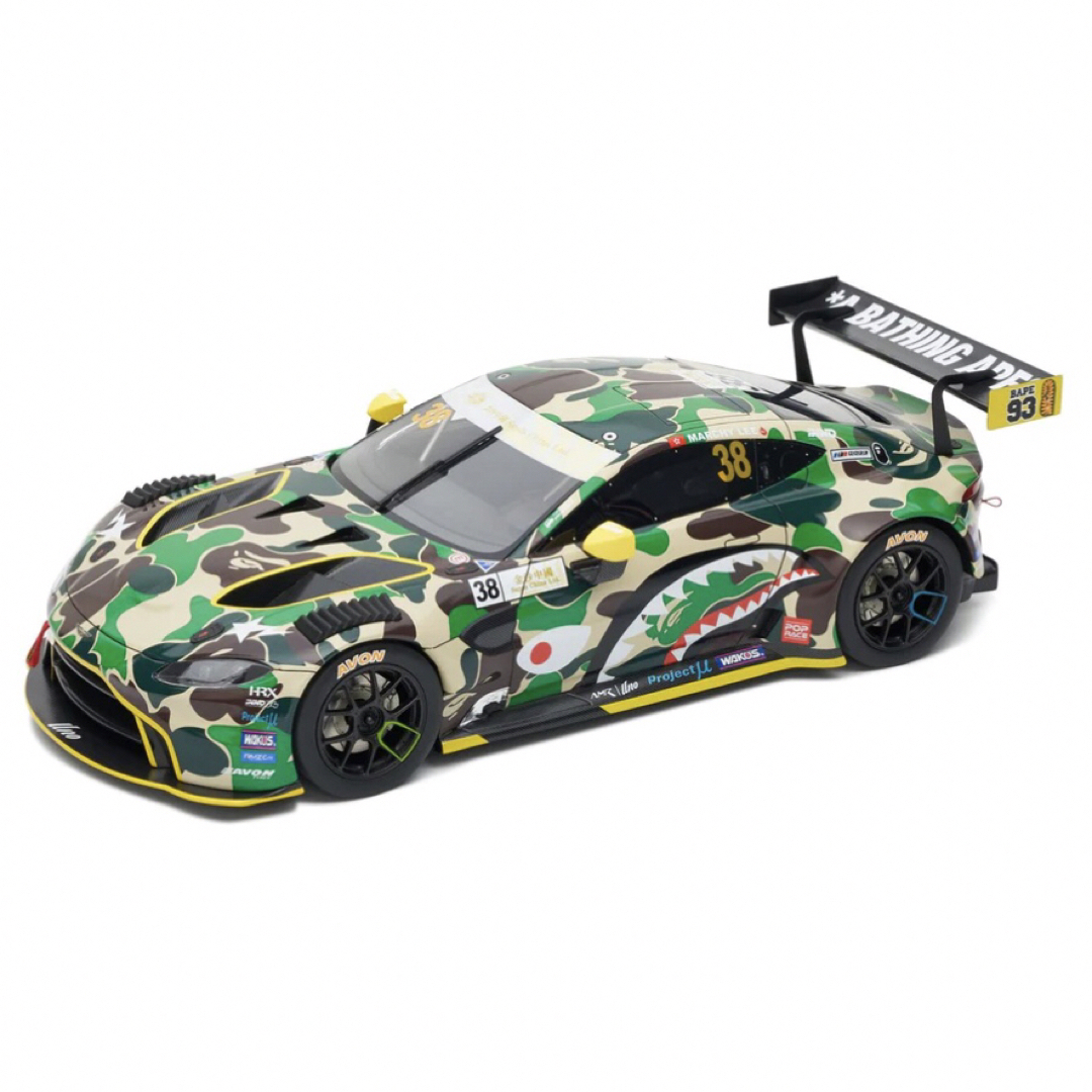 BAPE X ASTON MARTIN GT3 1/18 MODEL CARASTONMARTIN