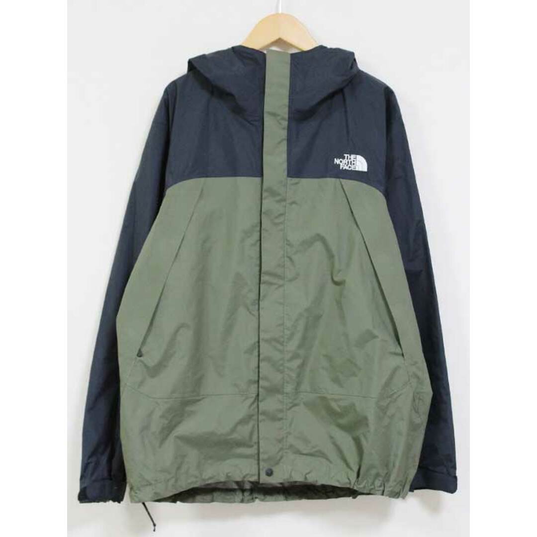 THE NORTH FACE(ザノースフェイス)の【新入荷】☆THE NORTH FACE/ザノースフェイス☆ドットショットジャケット/NP61530/フード/カジュアル/アウトドア/長袖 カーキ×ブラック メンズ L【中古】春夏秋冬 821132 メンズのジャケット/アウター(その他)の商品写真