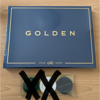 ボウダンショウネンダン(防弾少年団(BTS))の BTS JUNGKOOK GOLDEN アルバム　CD(K-POP/アジア)