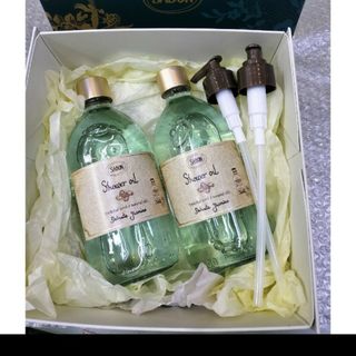 サボン(SABON)のSABON シャワーオイル 　500ml　2本( 専用ポンプ付)(ボディソープ/石鹸)