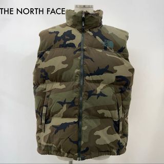 ノースフェイス(THE NORTH FACE) カモフラ ダウンベスト(メンズ)の通販