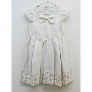 トッカバンビーニ(TOCCA BAMBINI)の【新入荷!】▼トッカ/TOCCA BAMBINI▼130cm  半袖ドレスワンピース 白 フォーマル 入園式 結婚式 七五三 冠婚葬祭 発表会 謝恩会【中古】子供服 キッズ kids 女の子  411132(ドレス/フォーマル)