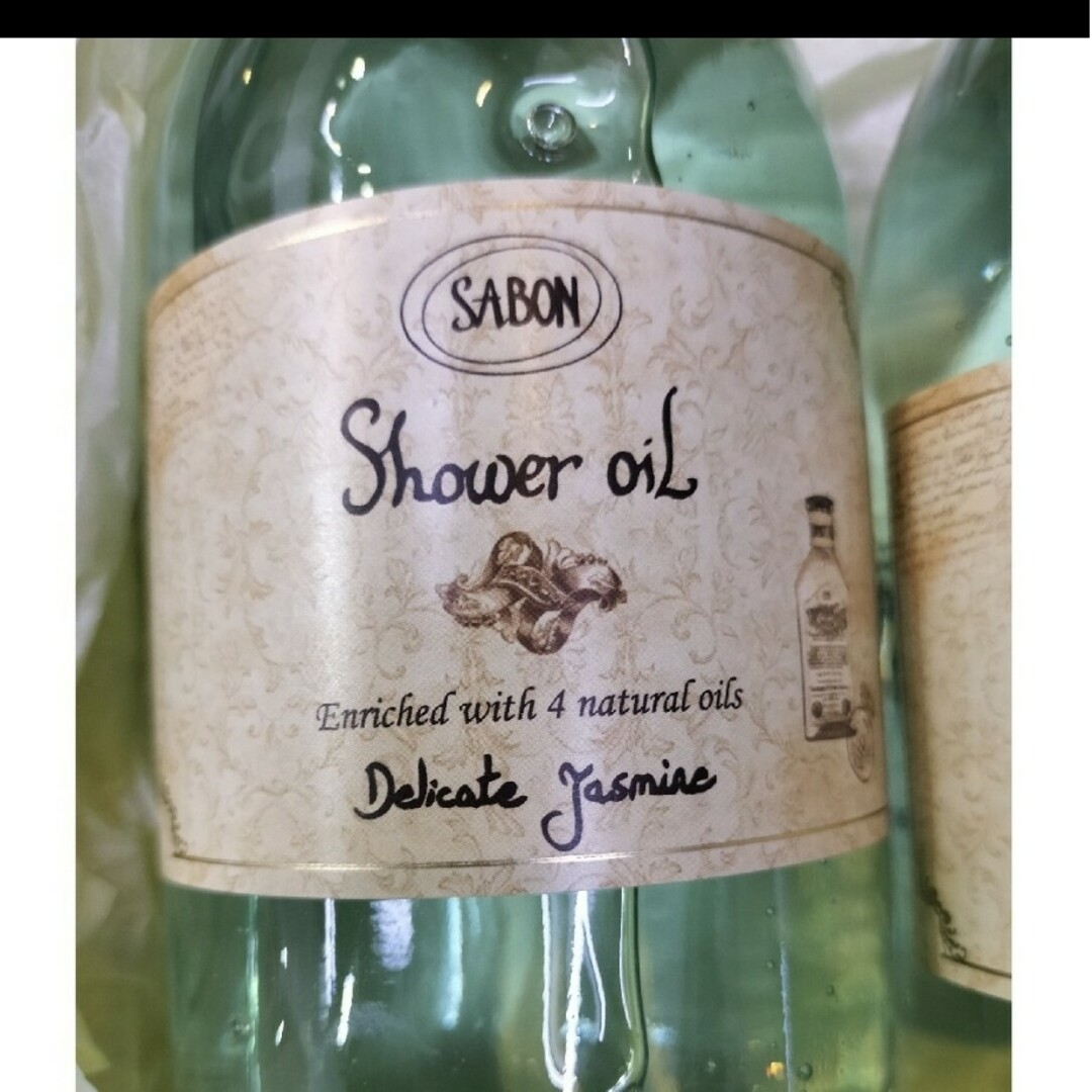 SABON(サボン)のSABON シャワーオイル デリケート・ジャスミン500ml　( 専用ポンプ付き コスメ/美容のボディケア(ボディソープ/石鹸)の商品写真