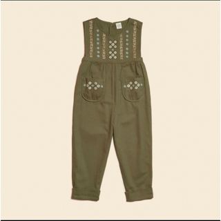 apolina  Bibi Dungaree - Forest 1-2Y(ロンパース)