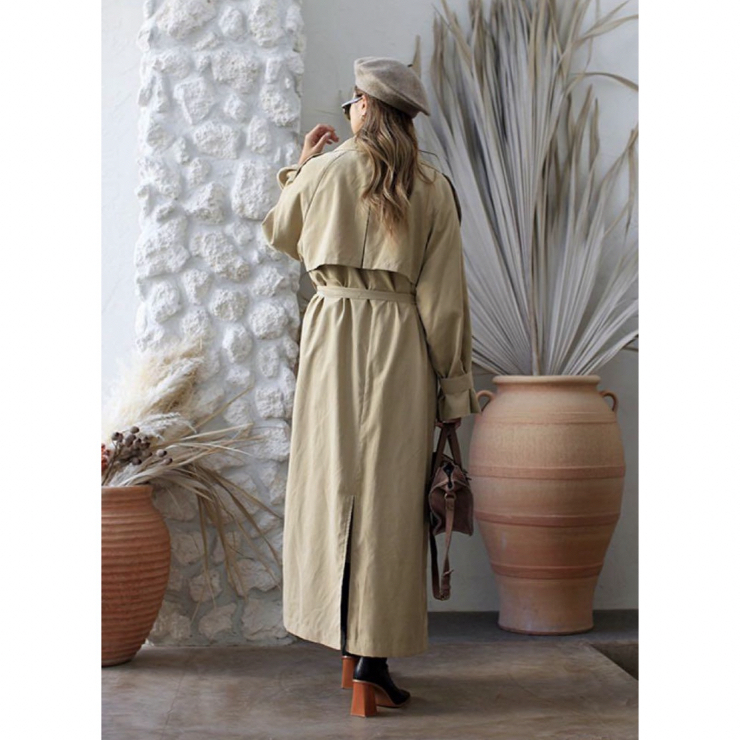 room306 CONTEMPORARY(ルームサンマルロクコンテンポラリー)のroom306 ♥︎ Design Long Trench Coat レディースのジャケット/アウター(トレンチコート)の商品写真