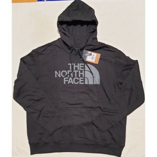 ザノースフェイス(THE NORTH FACE)の新品 ノースフェイス ハーフドーム プルオーバー フーディ XL パーカー 黒(パーカー)