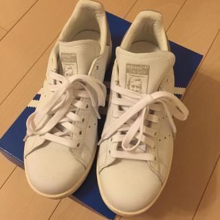 アディダス(adidas)のスタンスミス グレー 24(スニーカー)