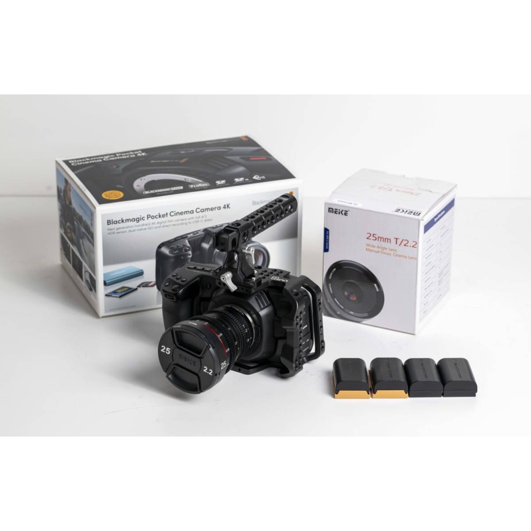 スマホ/家電/カメラblackmagic pocket camera 4k BMPCC4K