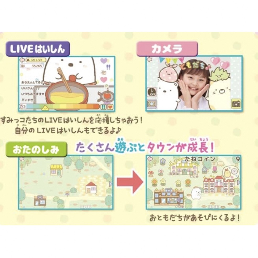 SEGA(セガ)の【新品】すみっコぐらしパソコン MY LIVE キッズ/ベビー/マタニティのおもちゃ(知育玩具)の商品写真