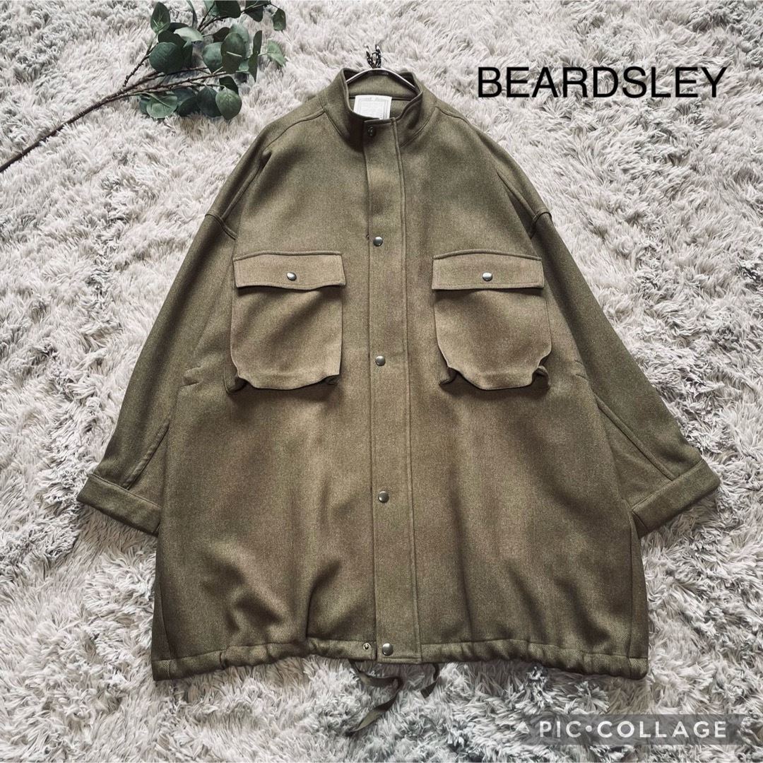 ★専用★   BEARDSLEY ビッグシルエットミリタリー風ブルゾンレディース