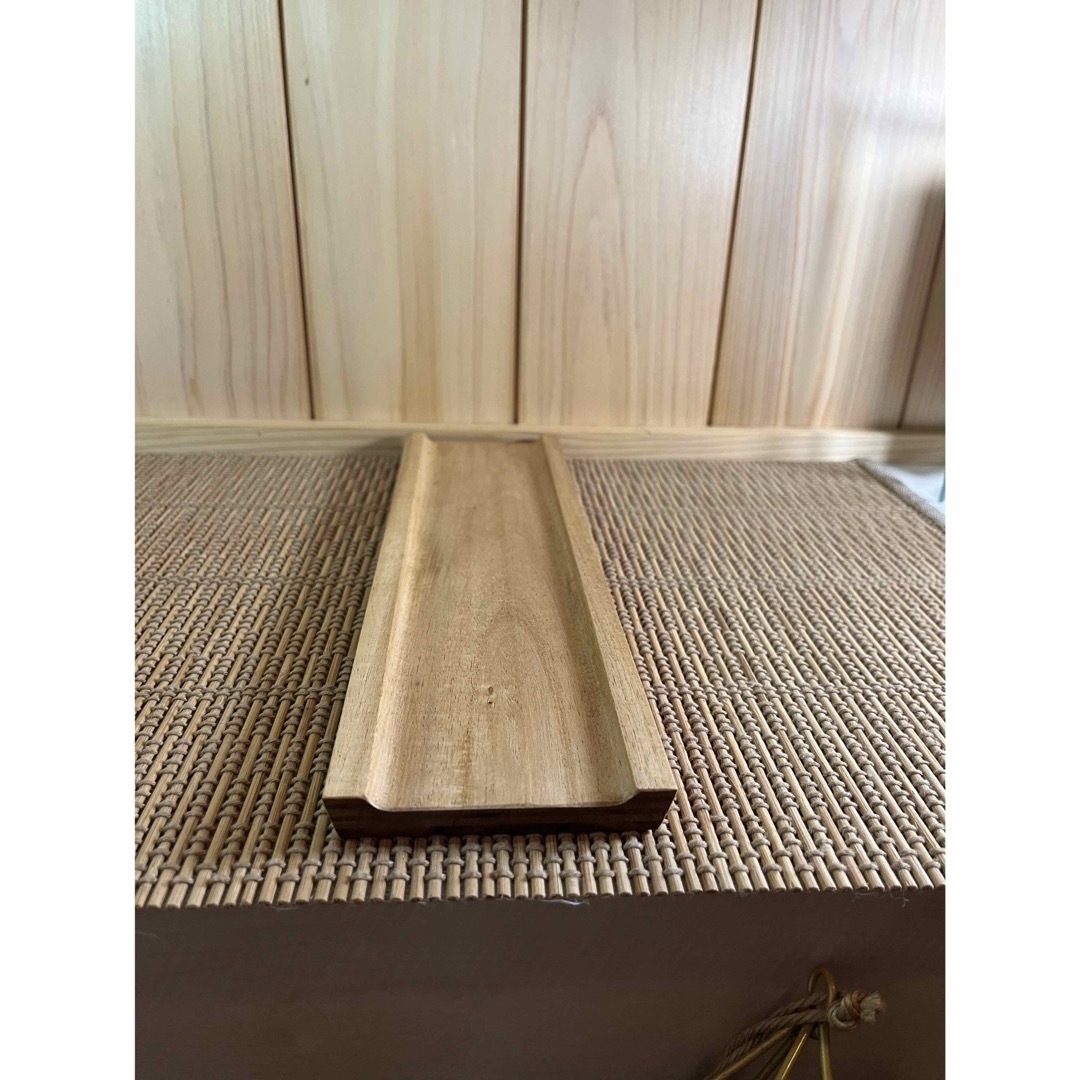 木製トレー ハンドメイドのインテリア/家具(インテリア雑貨)の商品写真