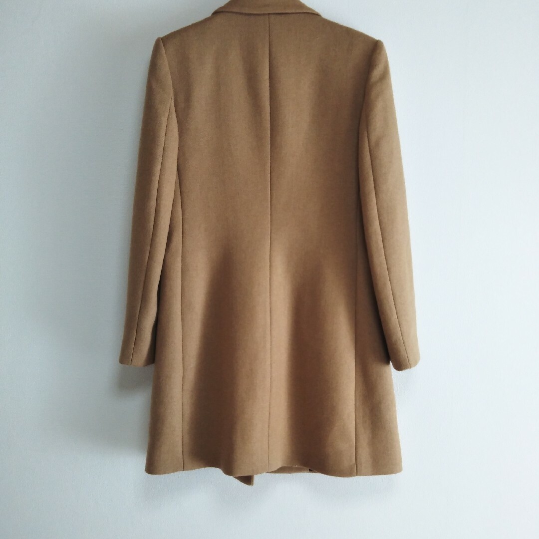 ZARA(ザラ)の新品 ZARA ザラ レディース ウール混 コート レディースのジャケット/アウター(チェスターコート)の商品写真