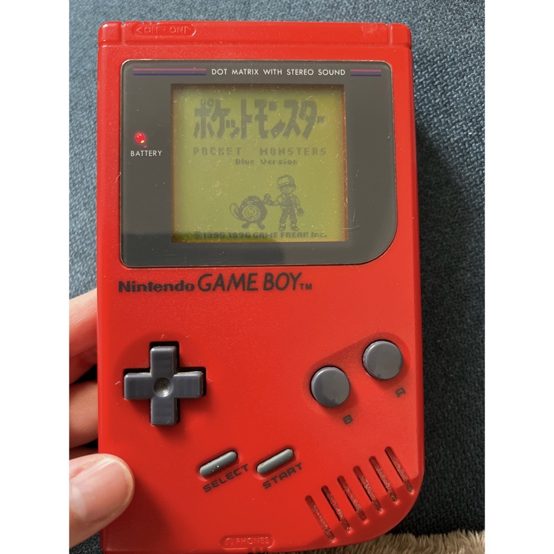 ゲームボーイ 本体 ポケットモンスター 赤 ポケモン - 携帯用ゲーム本体 ゲームボーイ 本体 ポケットモンスター 赤 ポケモン - 携帯用ゲーム本体
