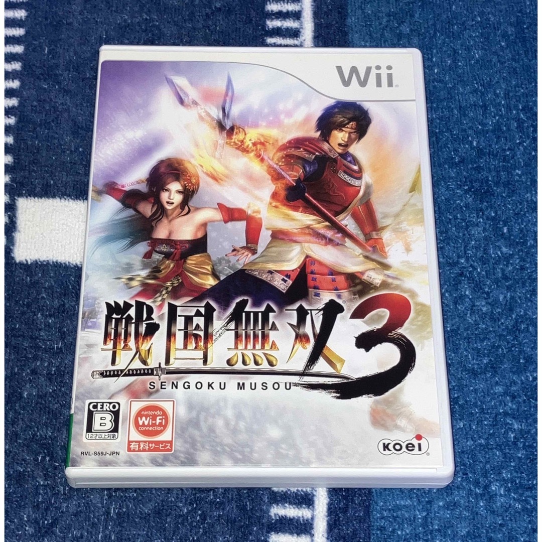 Wii(ウィー)のWii 戦国無双3 美品 エンタメ/ホビーのゲームソフト/ゲーム機本体(家庭用ゲームソフト)の商品写真