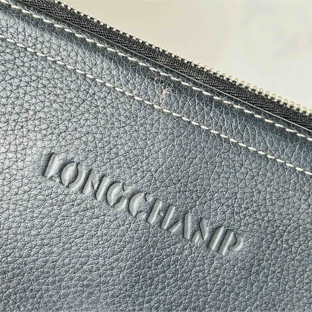 LONGCHAMP(ロンシャン)の【美品】LONG CHANP ロンシャン カード収納付き 長財布 レディースのファッション小物(財布)の商品写真