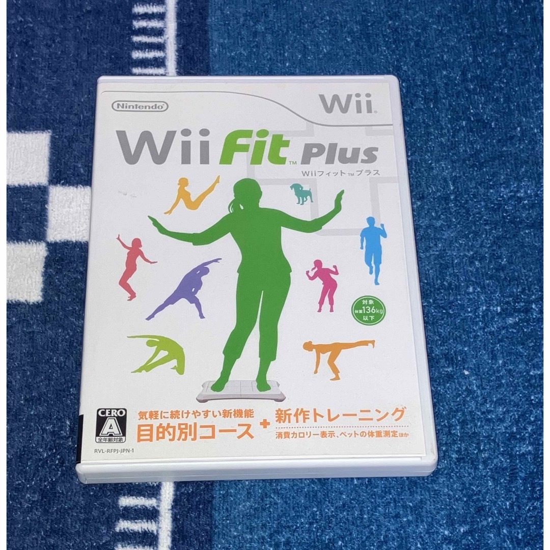 Wii(ウィー)のWii Fit Plus Wii フィット プラス エンタメ/ホビーのゲームソフト/ゲーム機本体(家庭用ゲームソフト)の商品写真