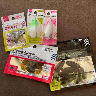 バス釣りセット5点(ルアー用品)