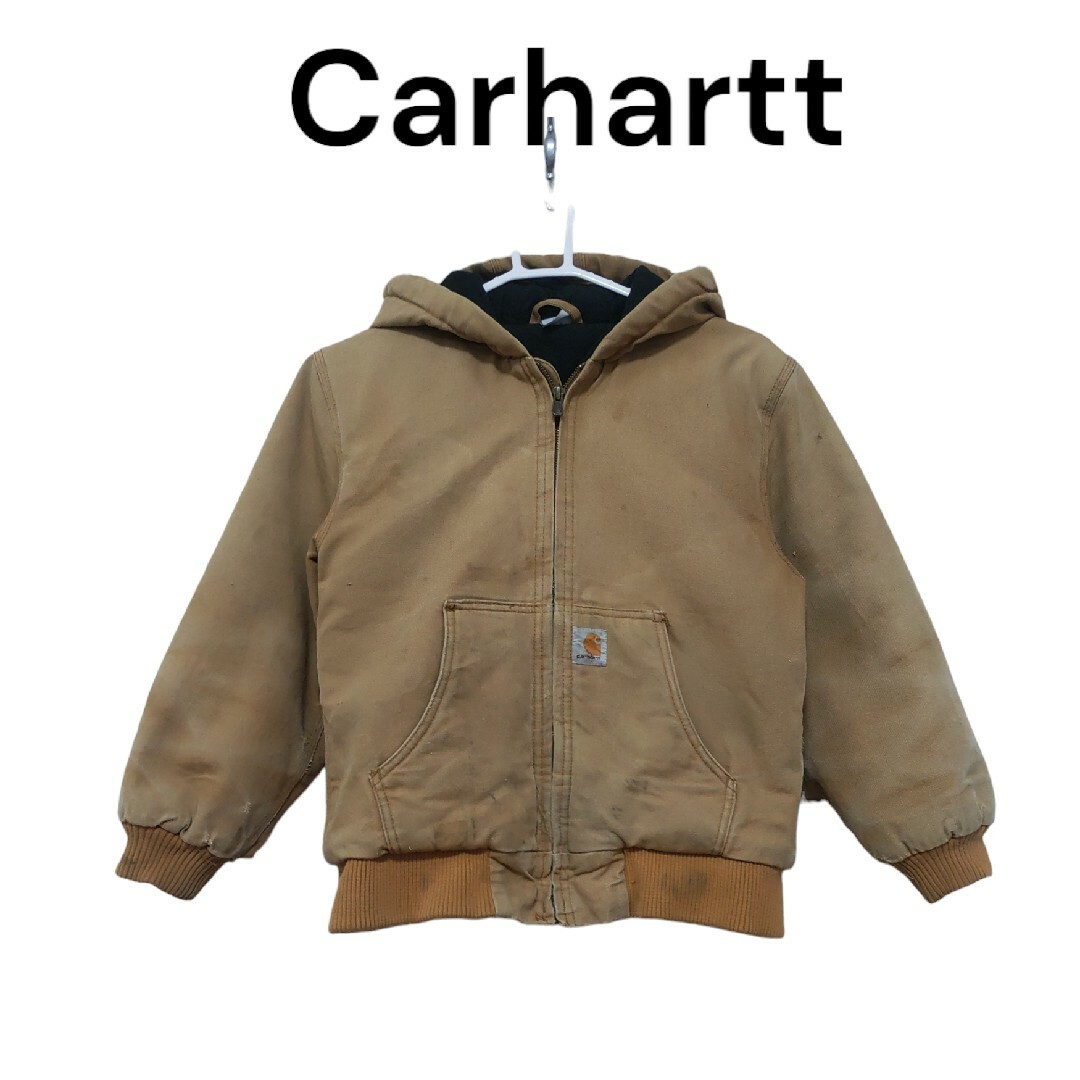 carhartt(カーハート)のCarhartt　古着　カーハート　アクティブジャケット　ダック生地 キッズ/ベビー/マタニティのキッズ服男の子用(90cm~)(ジャケット/上着)の商品写真