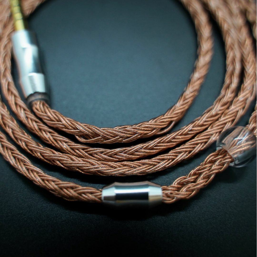 1点のみ】16コア 7N高純度単結晶銅 無メッキ MMCX/4.4mm