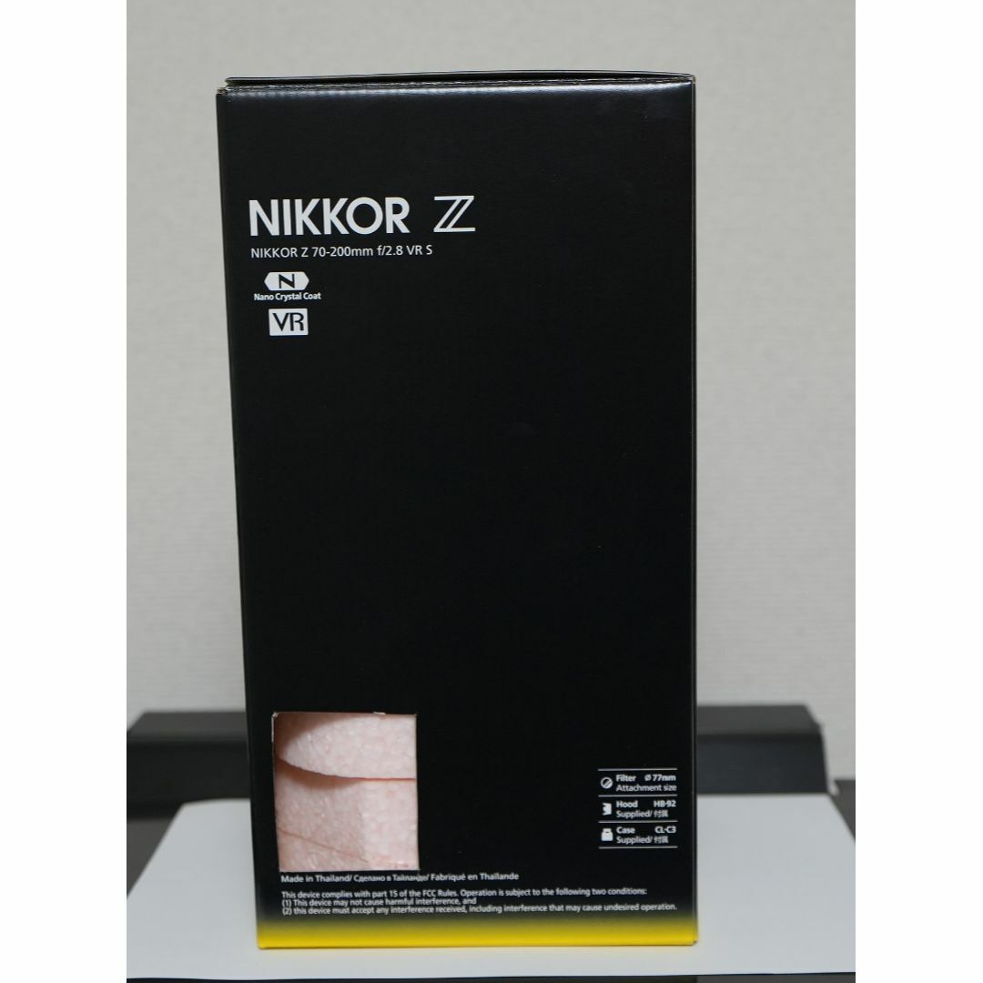 レンズ(ズーム)新品未使用！ニコン　NIKKOR Z 70-200mm f/2.8 VR S