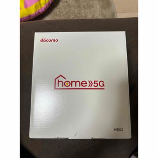 エヌティティドコモ(NTTdocomo)のhome5G HR02 ドコモ(その他)