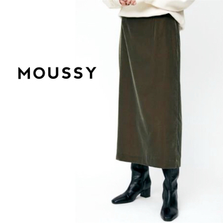 マウジー(moussy)のMOUSSY ベルベット タイトスカート ロングスカート マウジー 秋 冬(ロングスカート)