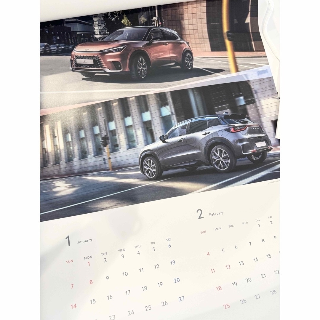 【非売品】LEXUS 2024カレンダー VIP STYLE インテリア/住まい/日用品の文房具(カレンダー/スケジュール)の商品写真