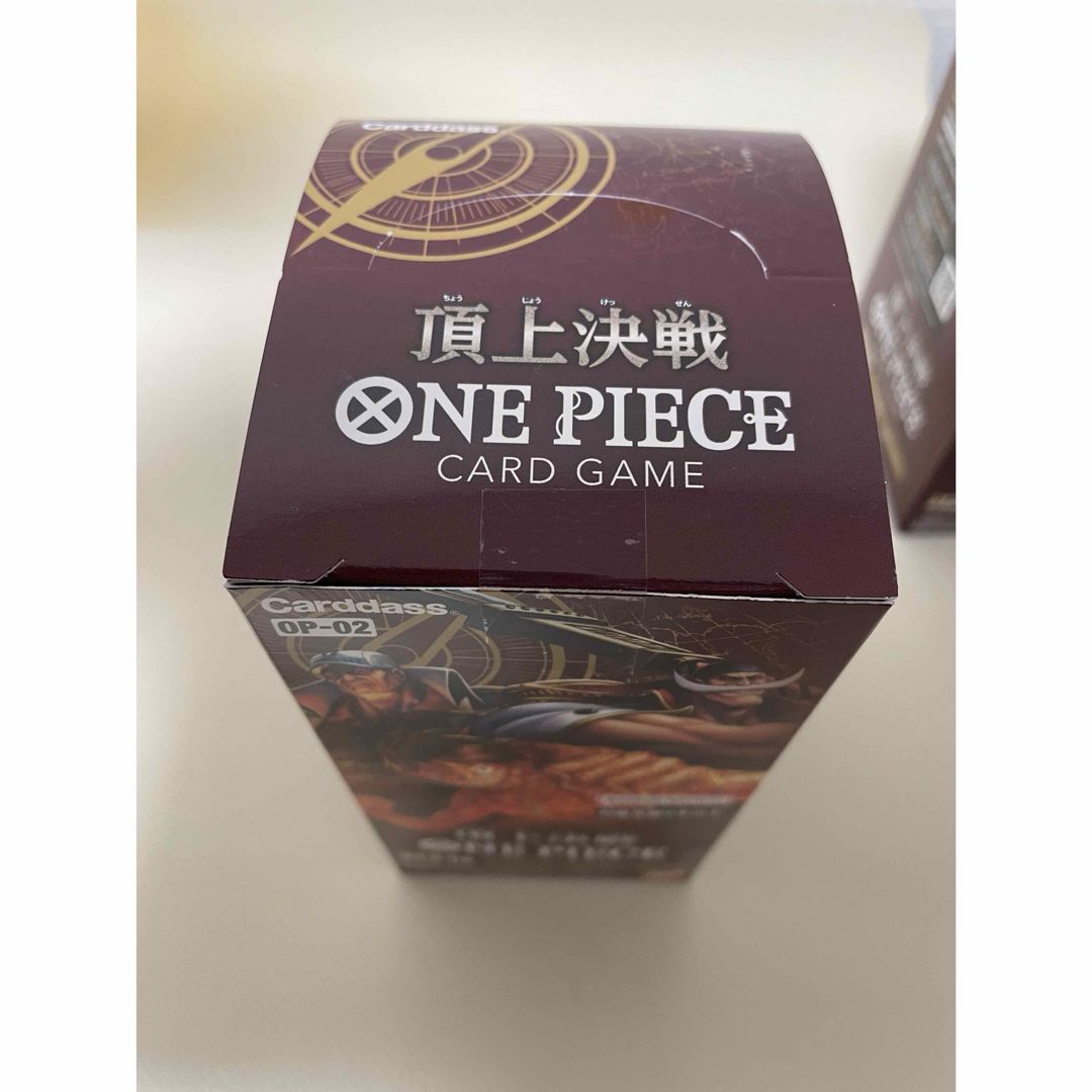 ONE PIECE - テープ付き 未開封 ワンピース 頂上決戦 3box 新品 エース 