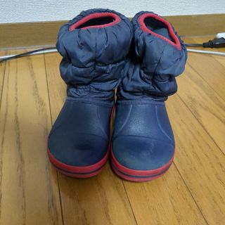 クロックス(crocs)のクロックス ウインターパフブーツc9 16.5cm(長靴/レインシューズ)