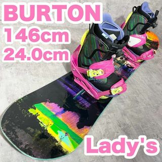 スノーボード　BURTON　オールバートン DEJAVU レディース 3点セット(ボード)