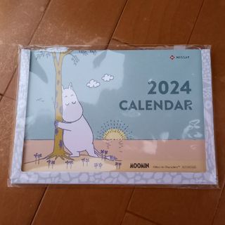 ムーミン(MOOMIN)のムーミン　卓上カレンダー　2024年(カレンダー/スケジュール)