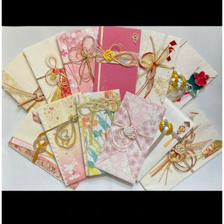 水引　ご祝儀袋　使用済み　ハンドメイド　リメイク(各種パーツ)