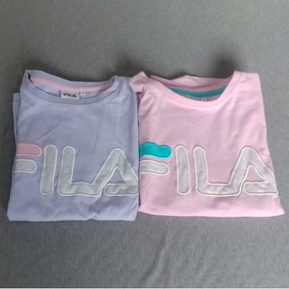 フィラ(FILA)のGirls2　テグテグ　FILA　コラボティーシャツ(Tシャツ/カットソー)