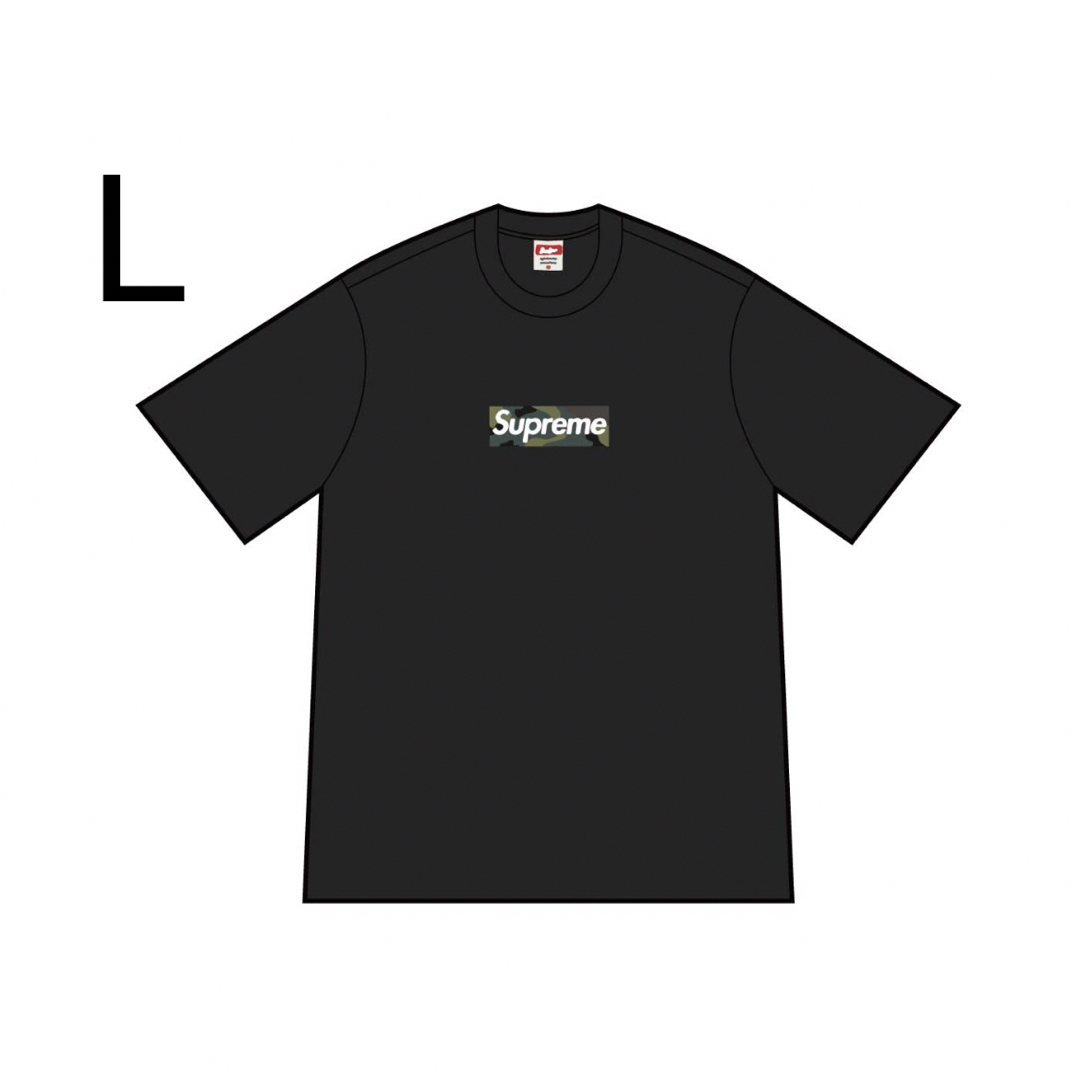 Tシャツ/カットソー(半袖/袖なし)Supreme Box Logo Tee Black L