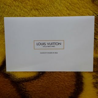 ルイヴィトン(LOUIS VUITTON)のルイヴィトン　メッセージカード　ギフトカード(ショップ袋)