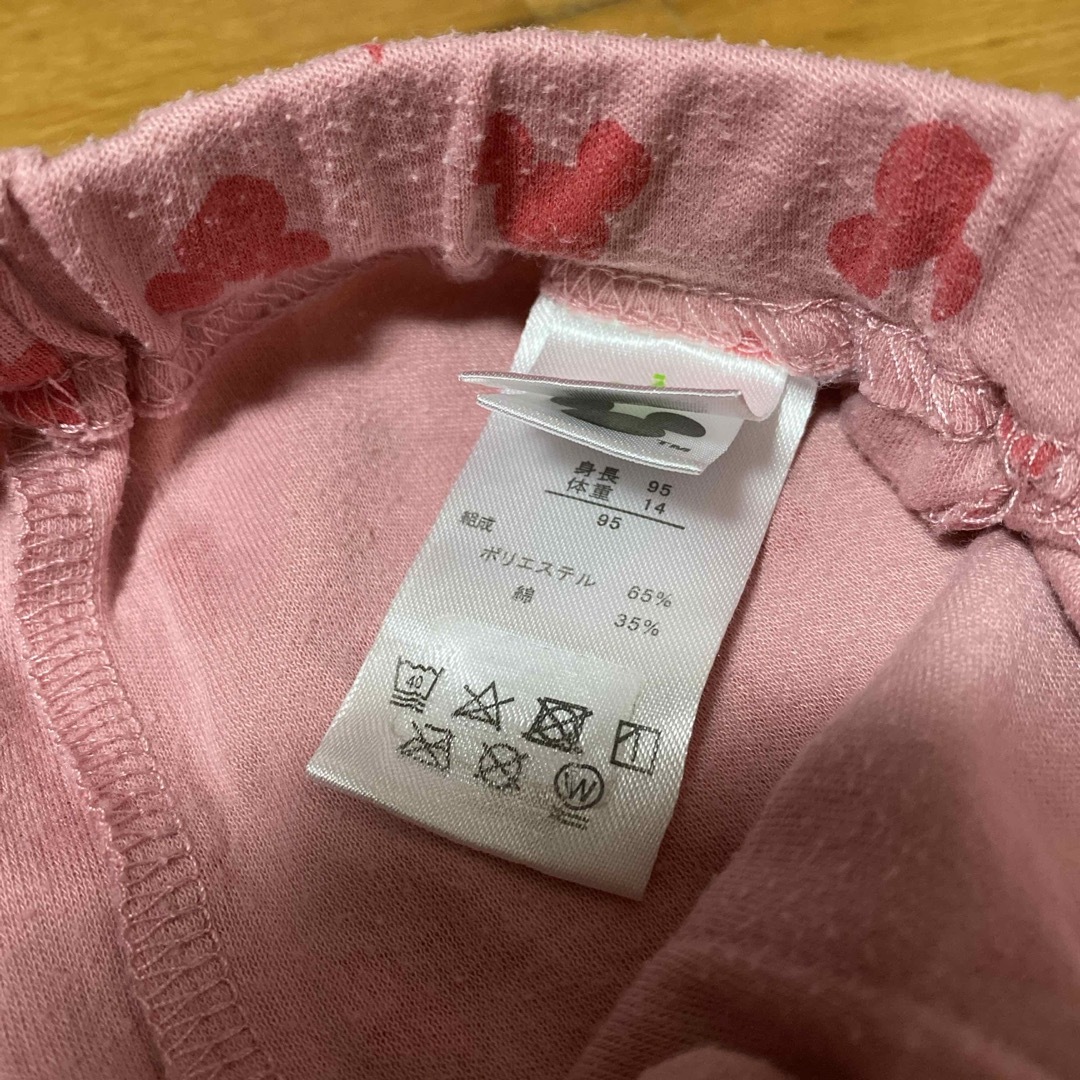 西松屋(ニシマツヤ)の★中古★ ミッキー　ズボン　2点セット キッズ/ベビー/マタニティのキッズ服女の子用(90cm~)(パンツ/スパッツ)の商品写真