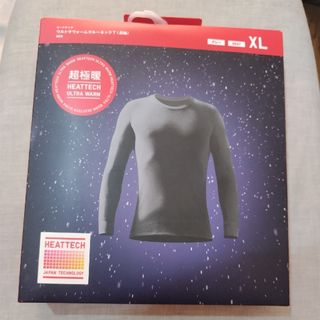 ユニクロ(UNIQLO)のMEN ヒートテック ウルトラウォームクルーネックT(長袖)(Tシャツ/カットソー(七分/長袖))