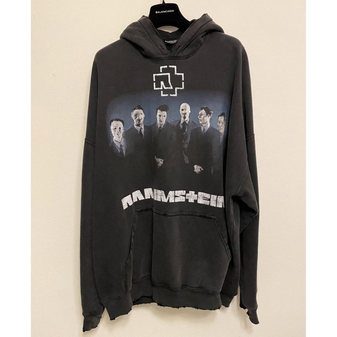 Balenciaga(バレンシアガ)のBALENCIAGA バレンシアガ×ラムシュタイン hoodie メンズのトップス(パーカー)の商品写真