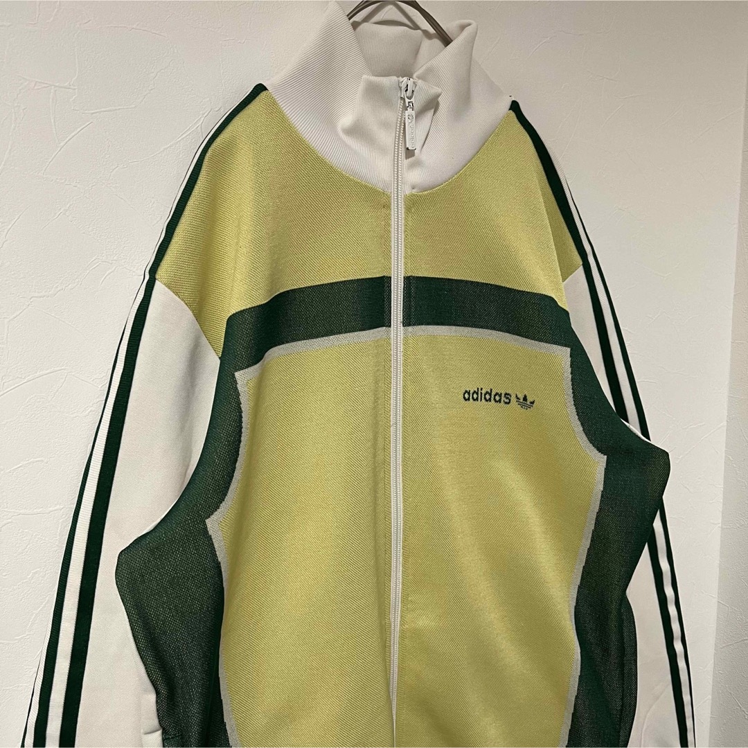 値頃 【90s】adidas トラックジャケット ジャージ 希少 バイカラー