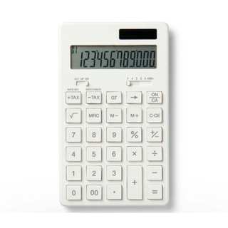 ムジルシリョウヒン(MUJI (無印良品))の無印良品 電卓 12桁(オフィス用品一般)