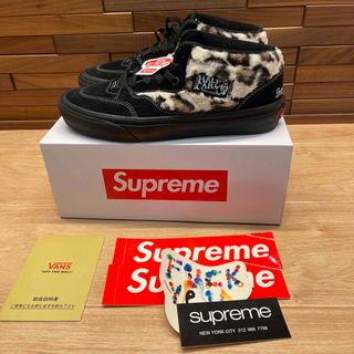 シュプリーム(Supreme)のsupreme vans leopard half cab size 27.0(スニーカー)