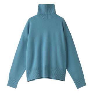 ルシェルブルー(LE CIEL BLEU)の【お値下げしました】ウールカシミヤタートルネックニット　ルシェルブルー(ニット/セーター)