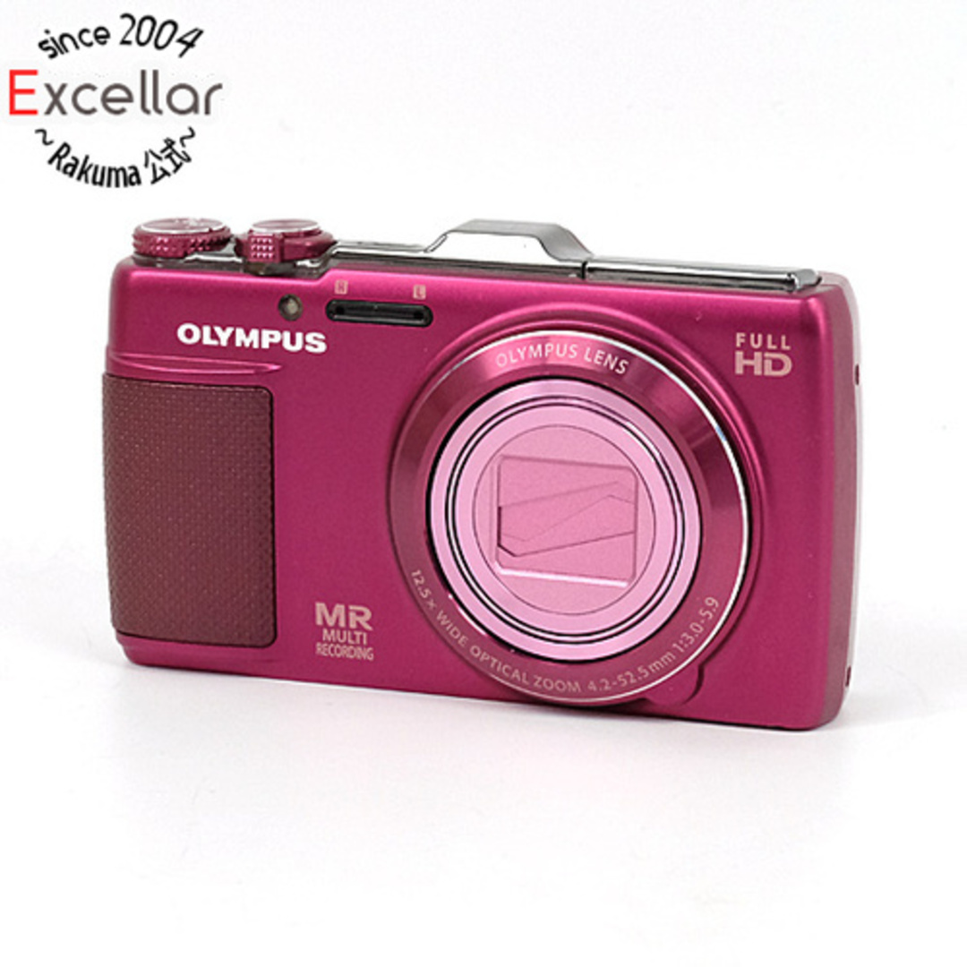 付属品OLYMPUS　デジカメ SH-25MR RED　1600万画素　本体のみ