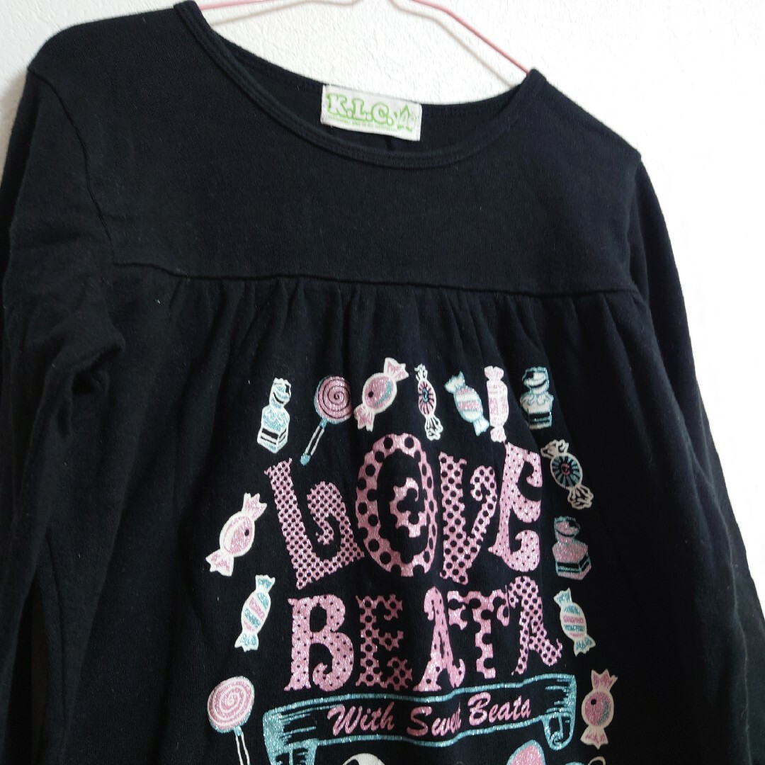 KLC(ケーエルシー)のK.L.C長袖Tシャツ カットソー 140cm キッズ/ベビー/マタニティのキッズ服女の子用(90cm~)(Tシャツ/カットソー)の商品写真