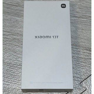 シャオミ(Xiaomi)のXiaomi 13T ブラック 新品未使用 256GB(スマートフォン本体)