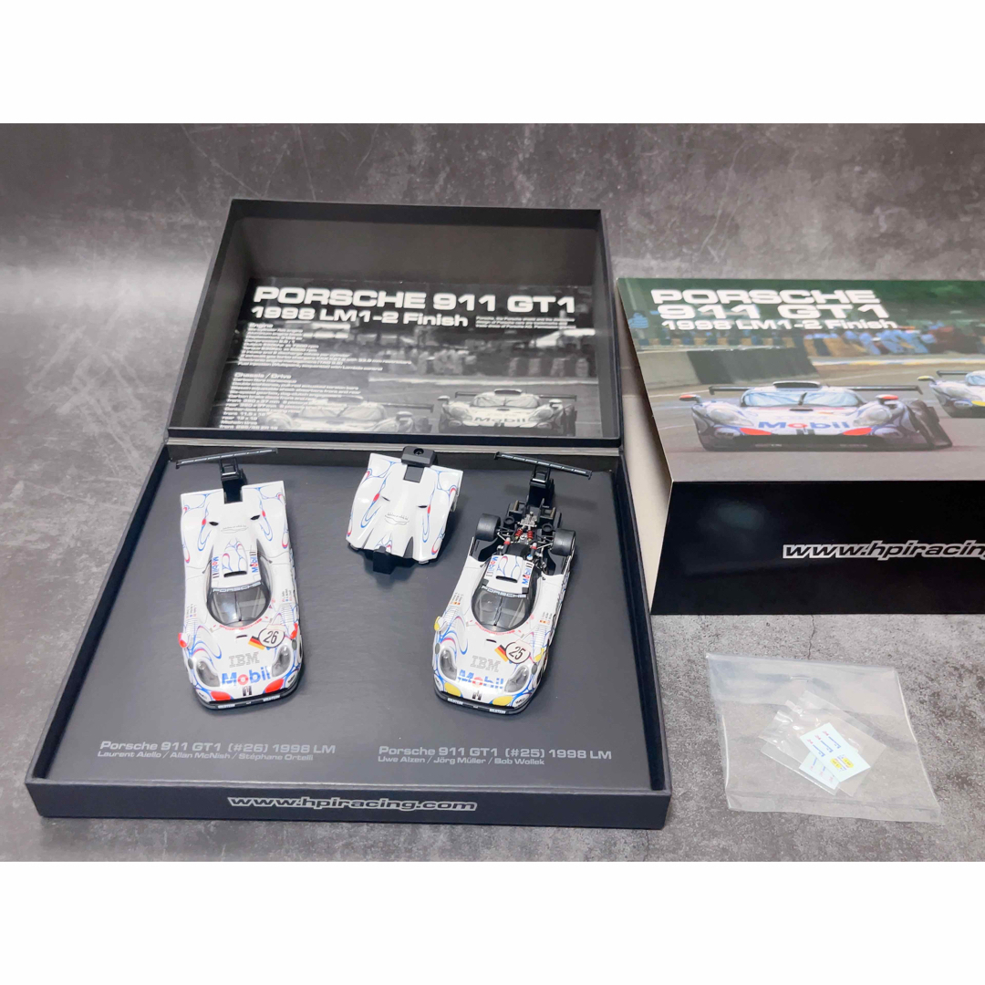 hpi 1/43 Porsche ポルシェ 911 GT1 ルマン 1998