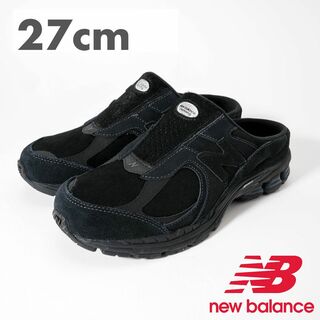 ニューバランス(New Balance)の新品 New Balance Mule Triple Black ハラコ 限定(スニーカー)