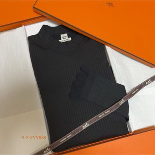 エルメス(Hermes)のHERMES エルメス　2022年AW フリルシルクニット(ニット/セーター)