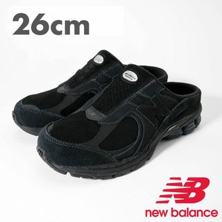 ニューバランス(New Balance)の新品 New Balance Mule Triple Black ハラコ 26(スニーカー)