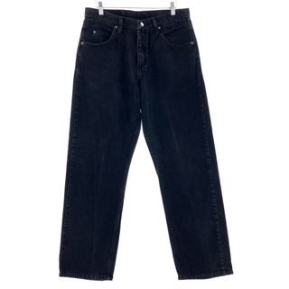 ラングラー(Wrangler)の古着 ラングラー Wrangler ブラックデニムパンツ メンズw32 /taa003770(デニム/ジーンズ)